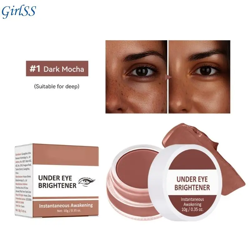 Pot crème correcteur, maquillage à couverture complète, anti-cernes, éclaircissant sous les yeux, correcteur couleur, T4MB