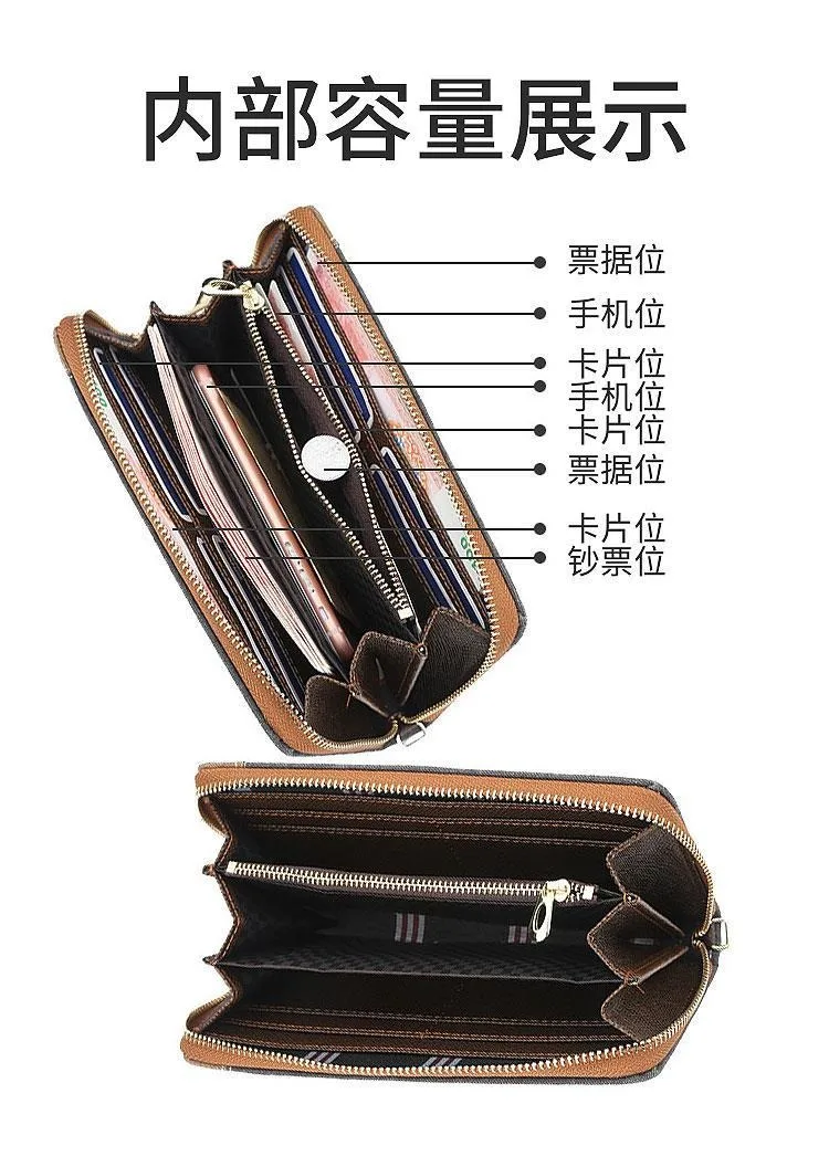 Portafoglio anime in tela Lord of Mysteries per studente ragazzo ragazza pochette porta carte con blocco RFID fermasoldi corto cerniera in metallo