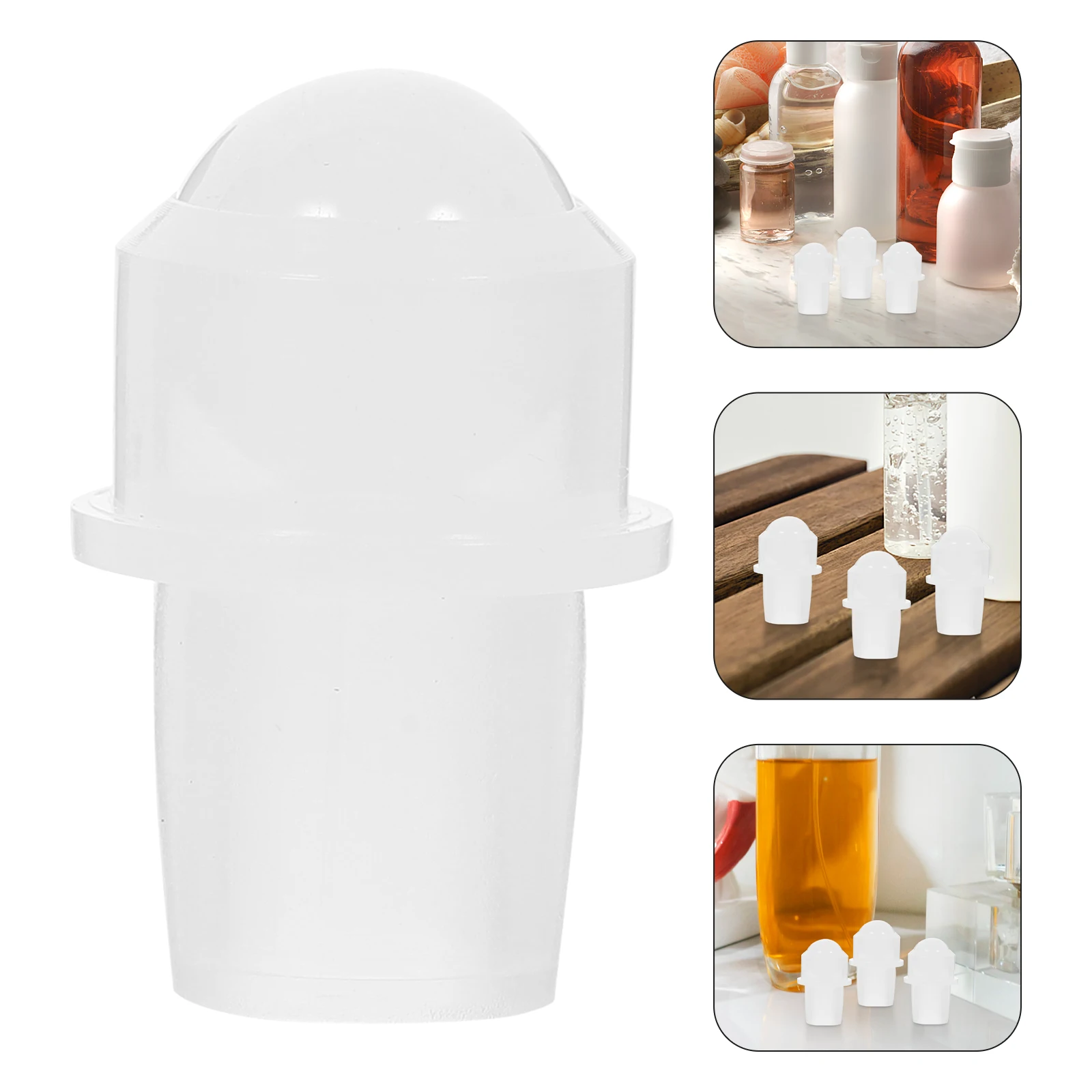 

8pcs Essential Oil Bottle Roller Balls Replacement Accessories Smooth Jade Rollers Essence Bottle Rollers Only for Essential