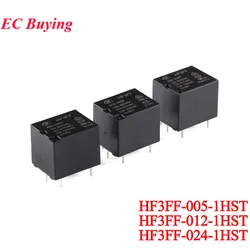 2pcs/1pc HF3FF/005-1HST 012-1HST 024-1HST JQC-3FF/024-1HST(555) 5VDC 12VDC 24VDC DC 5V 12V 24V 10A 4 Pin High-power Relay Relais