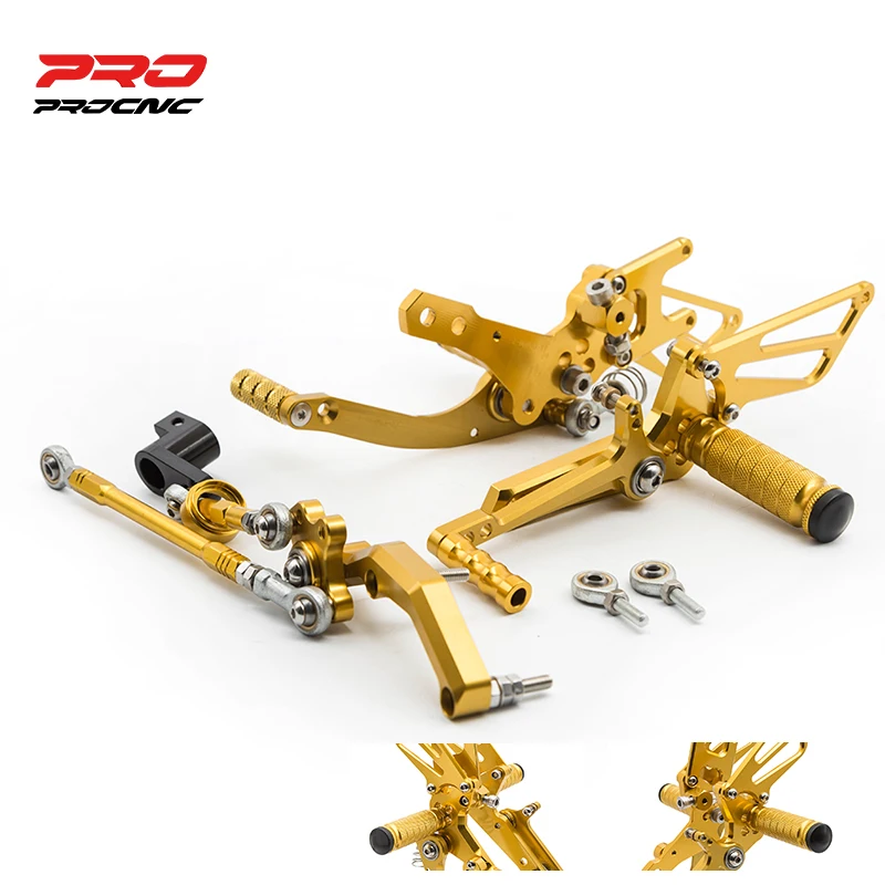

Motorcycle Rearset For 690 DK 2012-2017 Footpeg Footrest Aluminum Rear Set Foot peg