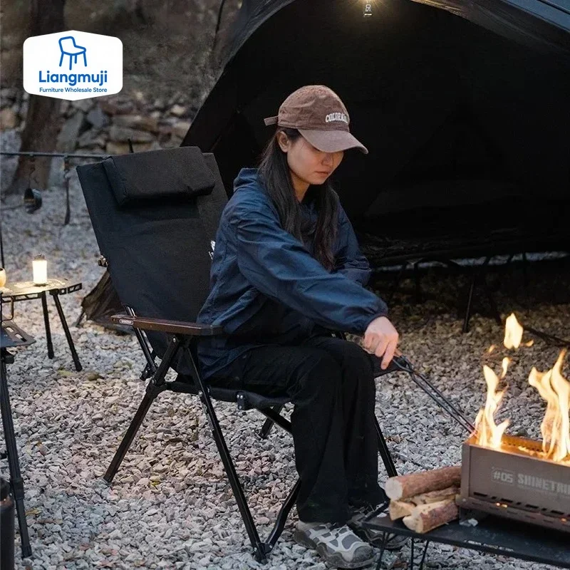 Shinetrip كرسي محمول خارجي قابل للطي بأربع سرعات قابل للتعديل متعدد النقاط دعم سبائك الألومنيوم كرسي للاستعمال الخارجي الصيد التخييم #5