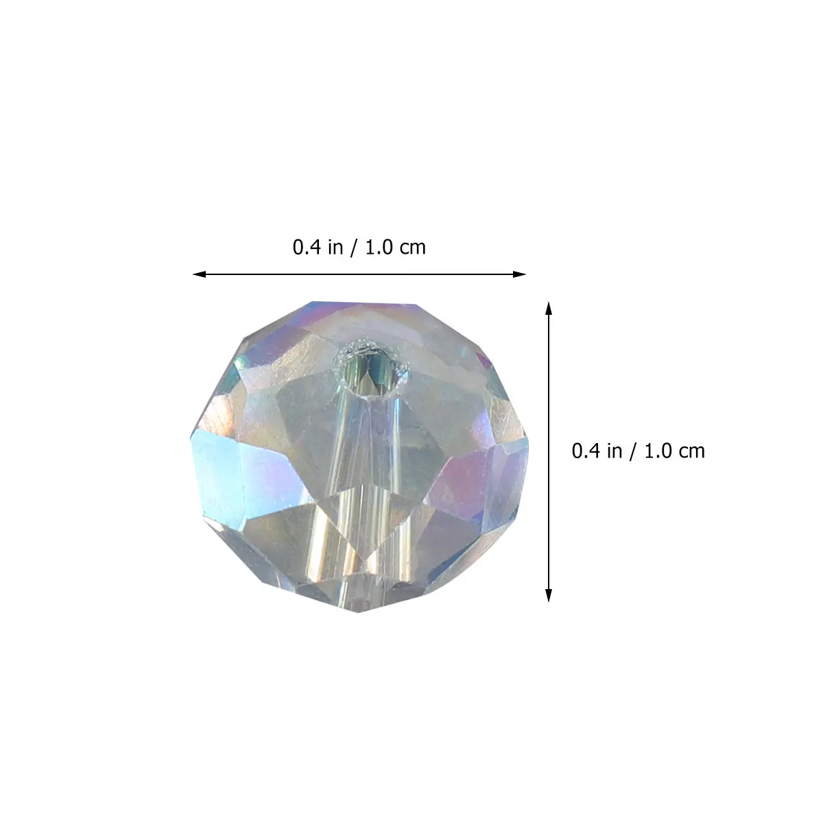 

710pcs 1 Box Flat Crystal Glass Colorful Plated Diy Making Accessory Decorative Necklace Bracelet Earrings Blue Handmade Crafts