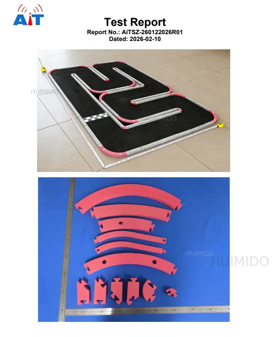 custom made EVI HOBBY Hot Sale Mini Z Track 5.76 * 4.8M EVA 3cm Track Indoor Racing Modular Suitable