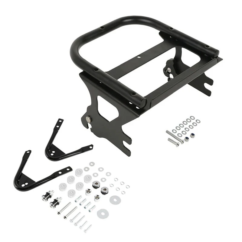Motorfiets Twee UP Bagagerek Docking Hardware Kit Voor Harley Touring Road King Electra Glide 1997-2008