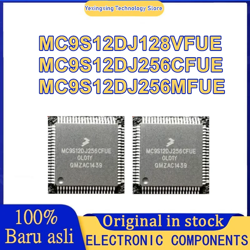 

MC9S12DJ128VFUE MC9S12DJ256CFUE MC9S12DJ256MFUE Микросхема 100% новый оригинал на складе