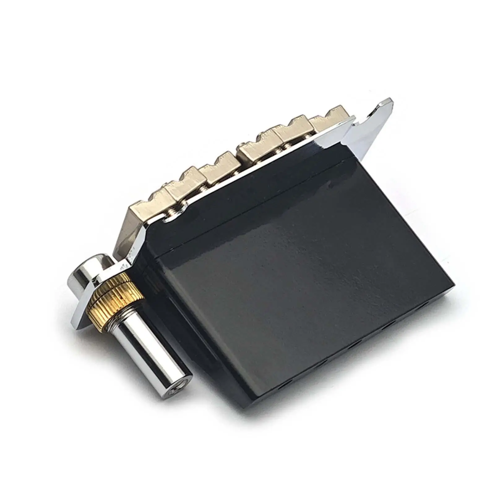 

Bridge for Electric Guitar Stainless Steel Double Locking Tremolo System Replacement Kit for Enhanced Guitar Control