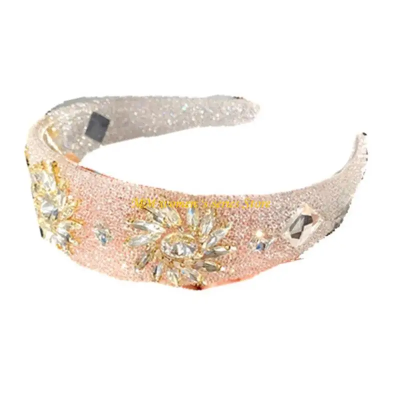

Q39C Elegant Headwear Headband Photo Party Cosplay Costumes Blingbling Ornament