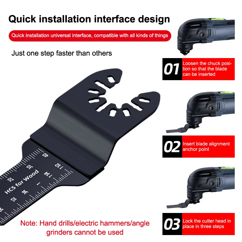Blades Straight Scale Multi Tool Cutting Wood Saw Blades For Universal Saw Blade Oscillating Multi Tool