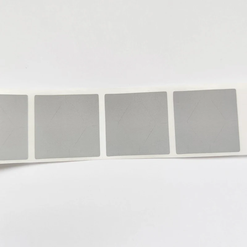 1000pcs/Roll 30x30mm Grey Adhesive Square SCRATCH OFF Sticker For Wedding Card