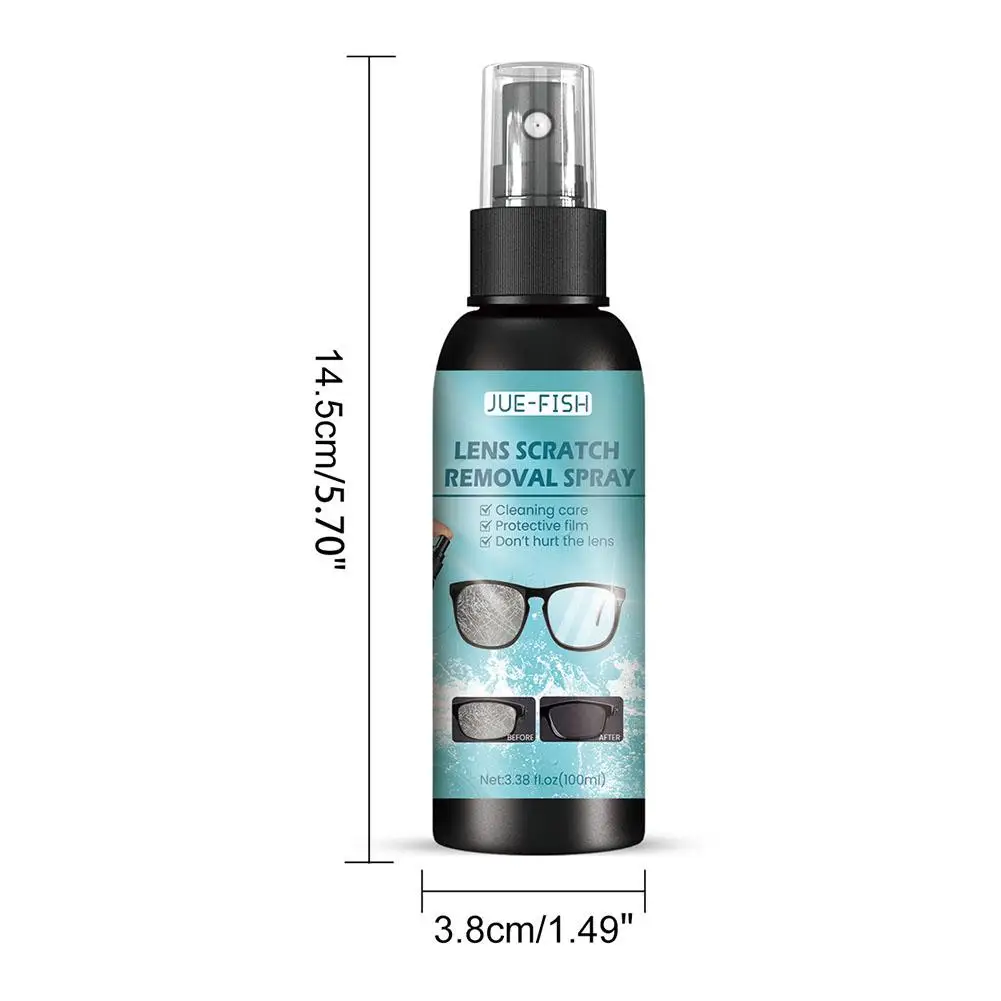 Eyeglass Lens Scratch Removal Spray Anti Fog Eye Glasses Cleaning Tools Removal Dirt Oil Spray Cleaner Supplies