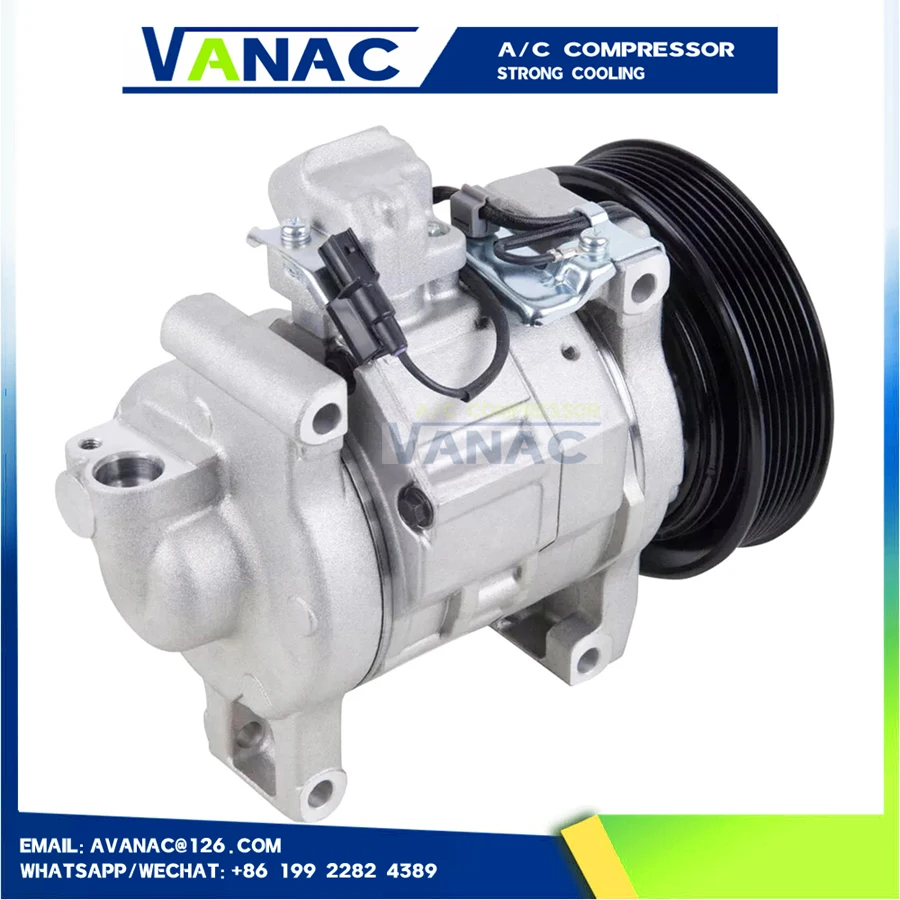 10SR15C AC Compressor for Honda Accord 2.4L 2008 2009 2010 2011 2012 38810R40A01 38810-R40-A01 447260-6960 4472606960 7PK