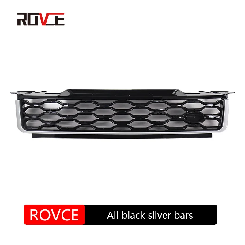 Rovce Front Grille Racing Grills Inlaat Kap Mesh Raster Voor 2018 2019 2020 2021 2022 Voor Land Rover Range Rover Sport L494