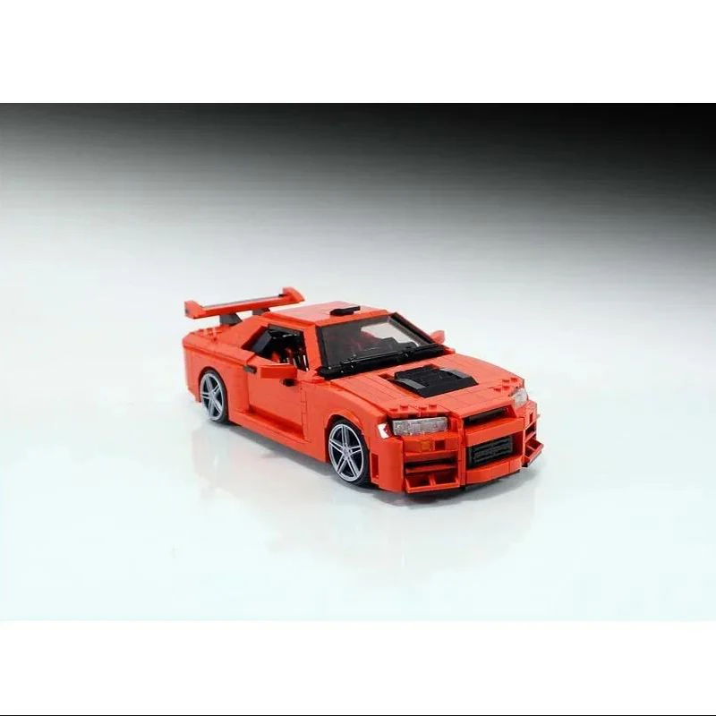 New MOC-29377 Sports Car Self-locking Building Block Model Building 1513 Parts Toy Birthday Gift Christmas Gift