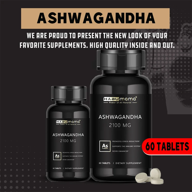 Organic Ashwagandha Pills Supports Reproductive Health Natural Energizer