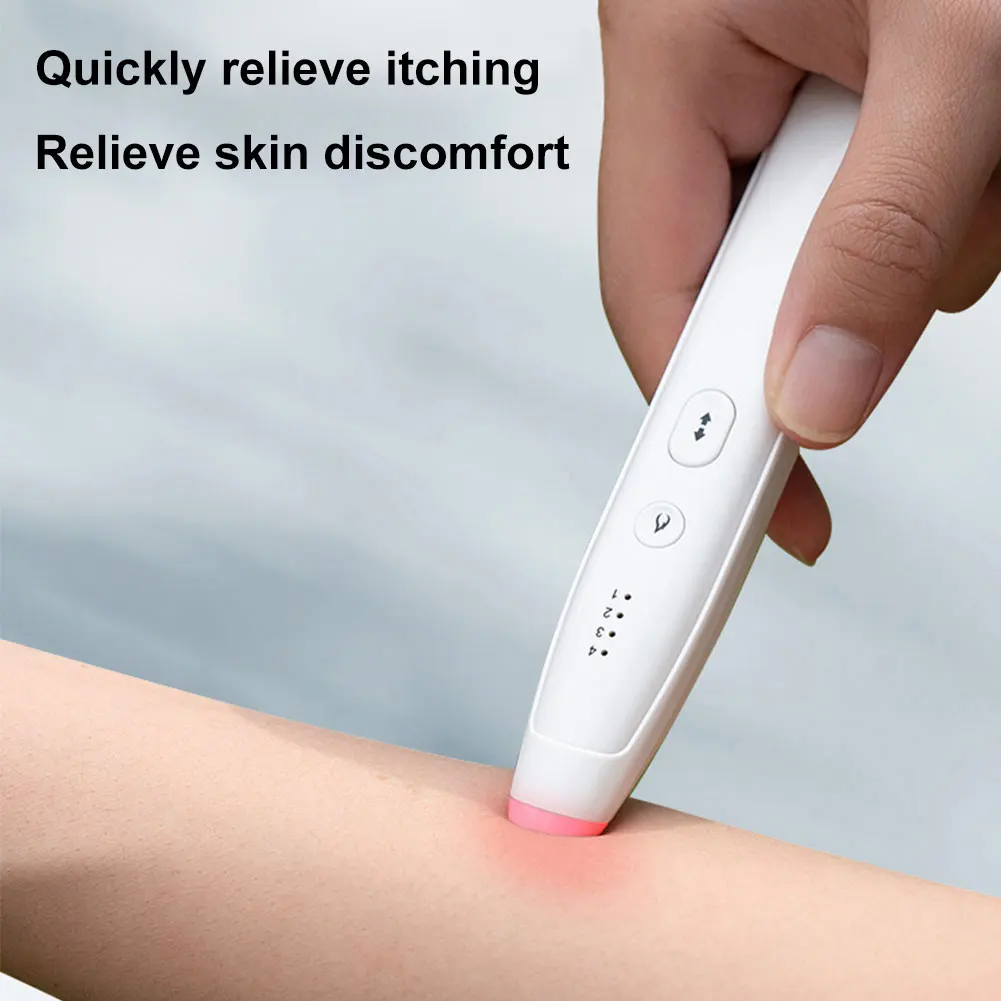 

Electronic Portable Anti Itch Pen Rechargeable Mosquito Bite Heat Pen After Bite Itch Away Pen for Mosquito Bite Summer Outdoor