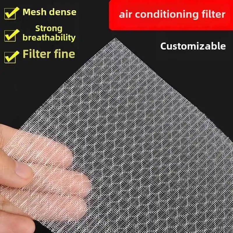 

Universal Air Conditioner Inlet Filter Dust Cotton Dustproof Cover Kitchen Air Purifier Hanging Machine New Model ABEYINUOR