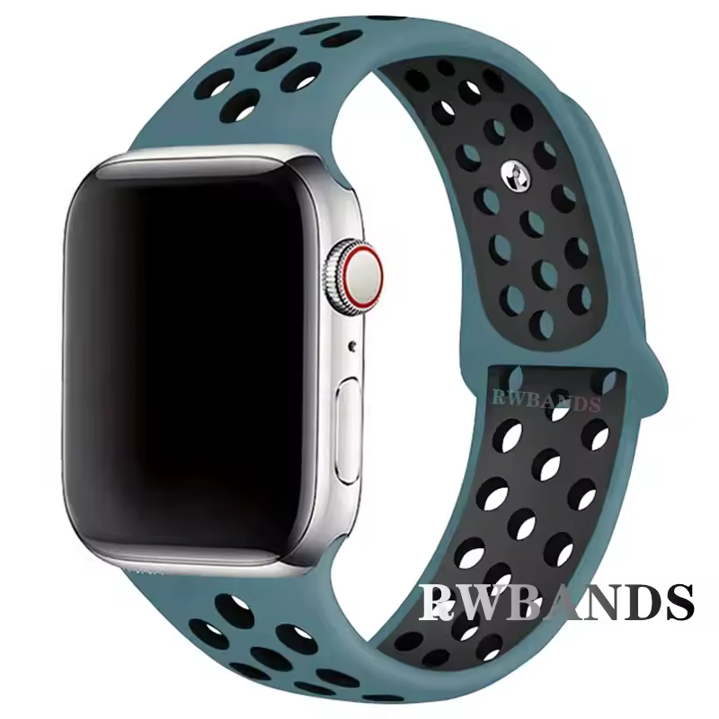 Sport Strap for Apple Watch Band 46mm 44mm 40mm 42-38-41mm 45mm Breathable Bracelet iWatch Series 10 9 8 7 6 SE 5 3 Ultra 2 49mm - Image 49