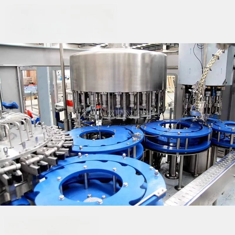 3 in 1 Automatic Bottle Washing Filling Capping Labelling Line Machine Custom