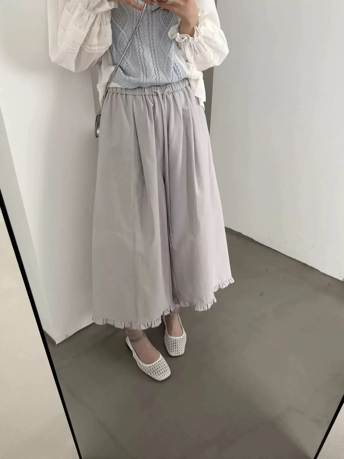 

Женские повседневные брюки Lilian Miluroom свободного кроя с широкими штанинами, с высокой талией, на резинке, весенние, из других материалов