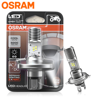 OSRAM Original Motorcycle HS1 LED Headlight Bulb DC AC 12V Universal HS1 High/Low Car Lamps 1:1 PX43T 7285CW 6000K White 1 Pc
