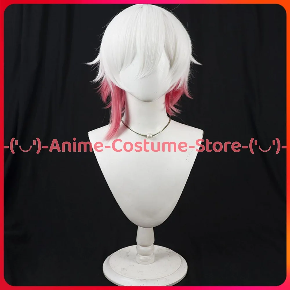 الساحرة محاكمة إيما ساكورابا شعر مستعار تأثيري أنيمي لعبة شخصية هالوين كرنفال زي حفلة الباروكات مقاومة للحرارة الشعر الاصطناعية #2