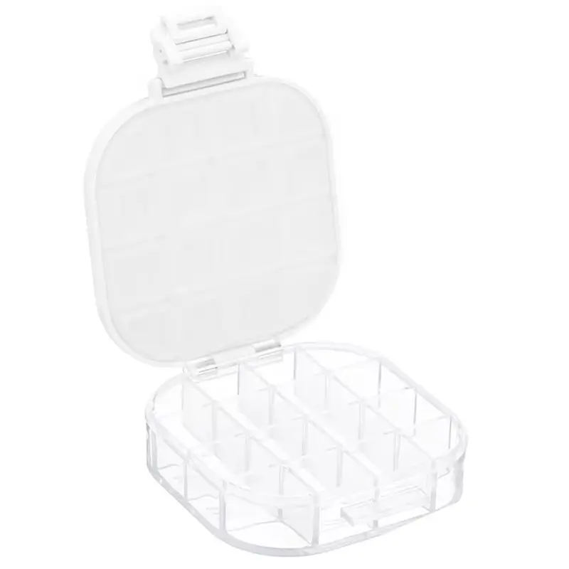 Airtight Paint Storage Box With Lid For Watercolor- Portable 16-Cell Palette Container
