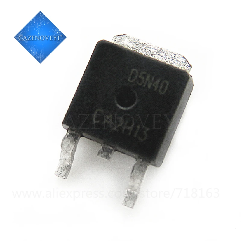 

10pcs/lot MDD5N40 TO252 MDD5N40RH TO-252 5N40 5A 400V MOS FET In Stock