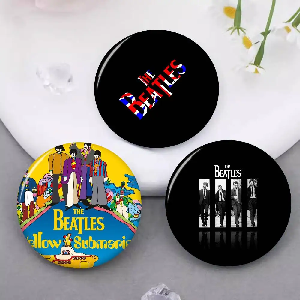 Rock Band T-The B-Beatles 58mm Animals Funny Brooches Badge Backpack Clothes Gift Accessory