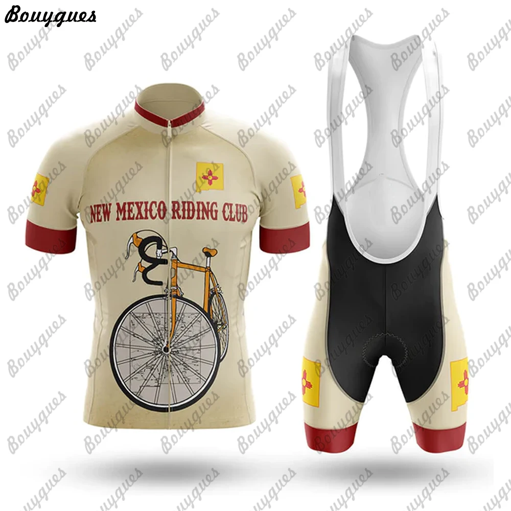 جديد المكسيك الرجال الدراجات جيرسي مجموعة الصيف الدراجات الملابس MTB دراجة الملابس موحدة مايوه Ropa Ciclismo الدراجات دراجة البدلة