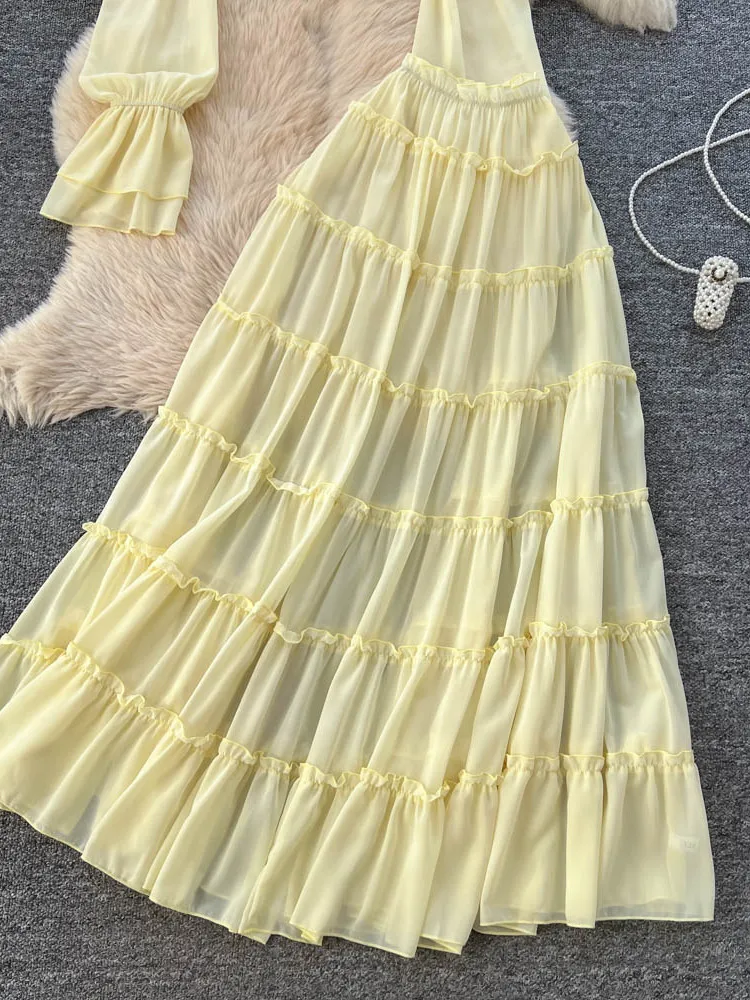 Vaion sle fora do ombro ort colheita topo saia de cintura alta conjunto feminino faion primavera outono semi-formal casual wear