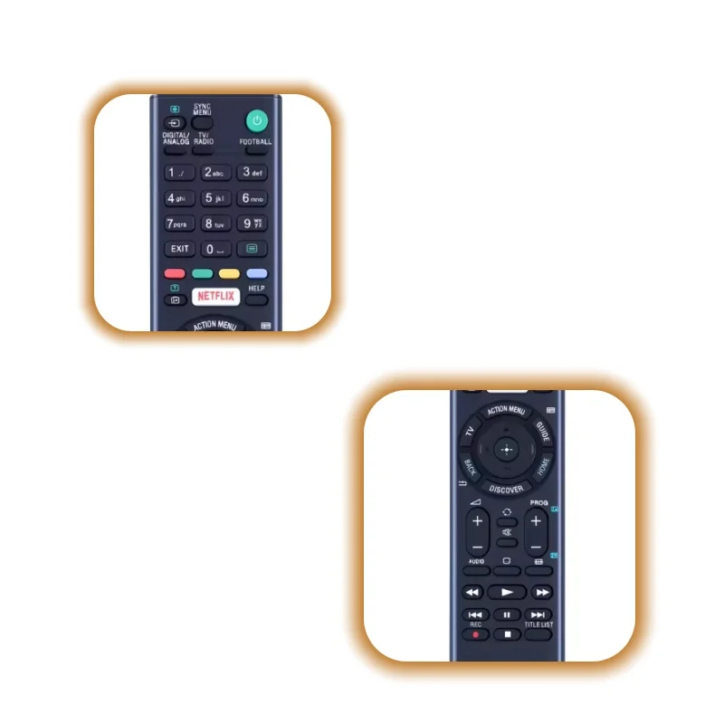 

RMT-TX100D TV Remote Controller Compatible with KD-65X8507C KD-65X8508C KD-65X8509C KD-65X9305C Series New Replacement Battery I