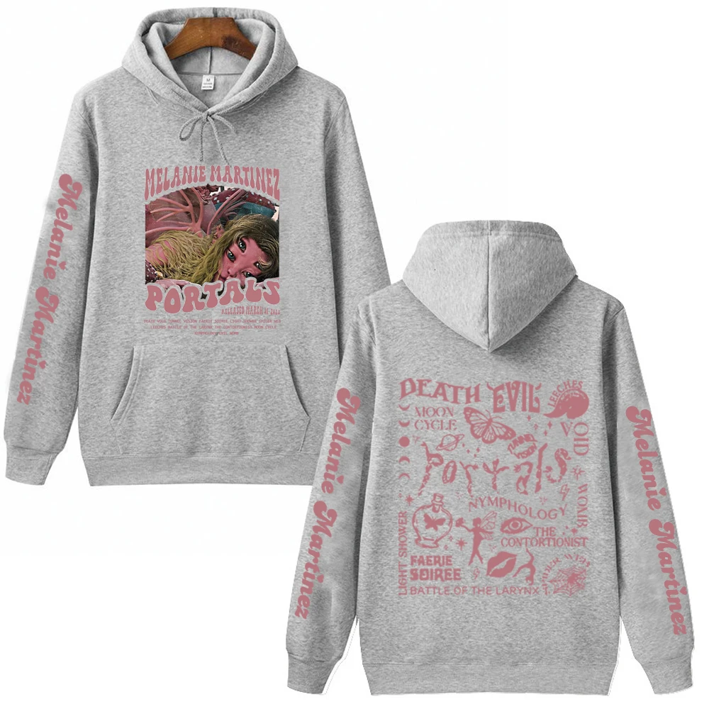 Melanie Martinez Hoodies Portals Print Men Woman Streetwear Y2k Hoodie Sweatshirts Harajuku Pullovers Unisex Tracksuit Clothing