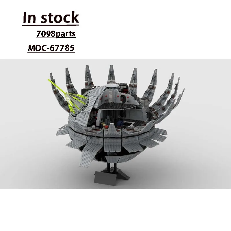 

MOC-67785 Классический фильм UCS Космический космический корабль Линкор Строительный блок Модель 7098 шт. Детская игрушка на день рождения для мальчиков в подарок