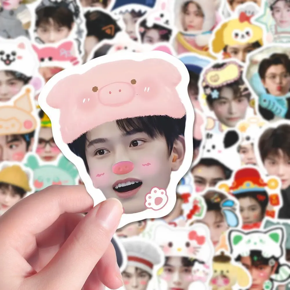 10/80 قطعة الإبداعية بسيطة شخصية متعة ستار دينغ يو شي ملصقات ديكور الكمبيوتر المشجعين الهدايا ملصقات الطرفية بالجملة