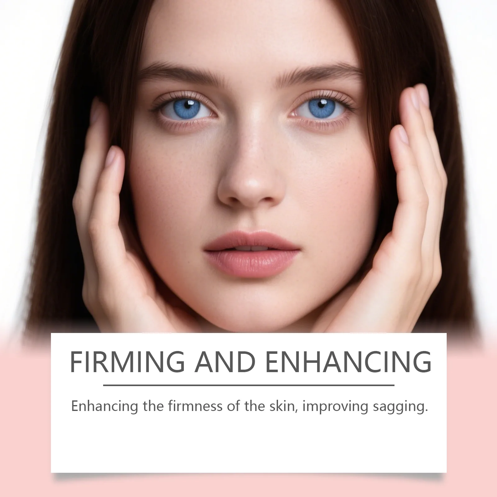 مصل الوجه الوردي الببتيد المتوهج المضاد للشيخوخة البقع الداكنة حتى لون البشرة يعزز مرونة الترطيب العميق تنعيم ثبات العناية بالبشرة #3