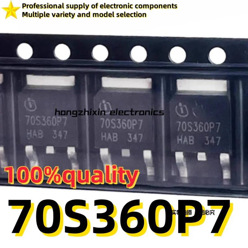 10PCS Brand new quality 70S360P7 IPD70R360P7S MOSFET TO-252 700V/34A