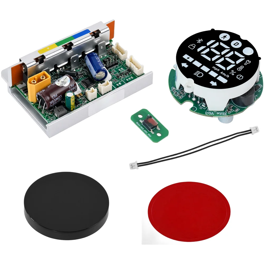 For xiaomi For elite Scooter Wireless Controller + Dashboard + Round Circuit Board + Panel Cover + Silicone Case Full Set