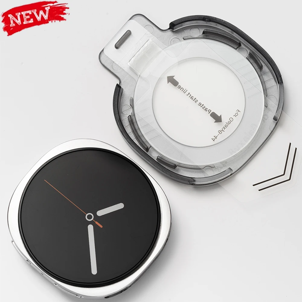 Gehärtete Glasfolie für Samsung Galaxy Watch 8 Classic 46 mm, Displayschutzfolie für Galaxy Watch 8 40 mm 44 mm, kratzfeste Abdeckung