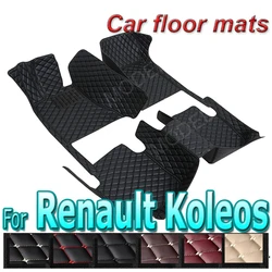 Car floor mats for Renault Koleos 2009 2010 2011 2012 2013 2014 2015 2016 Custom auto foot Pads automobile carpet cover