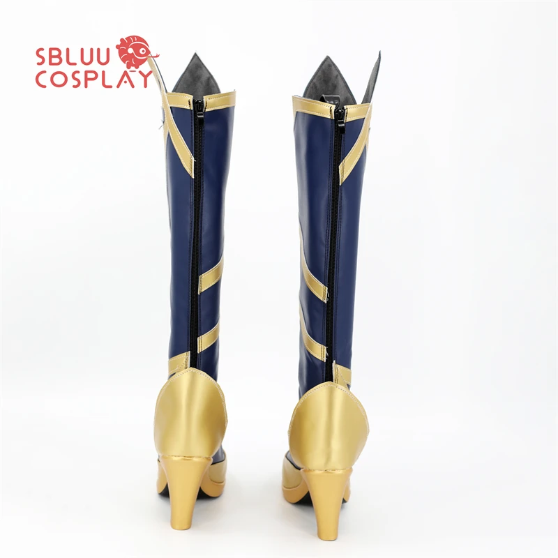 เอสบลูคอสเพลย์ โคเวน อาห์รีรองเท้าคอสเพลย์รองเท้าสั่งทำพิเศษ