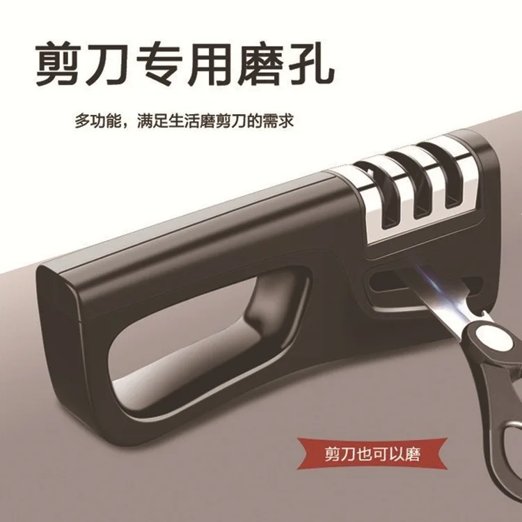 Household quick knife sharpener Small tool sharpener, multi-functional diamond vegetable sharpener