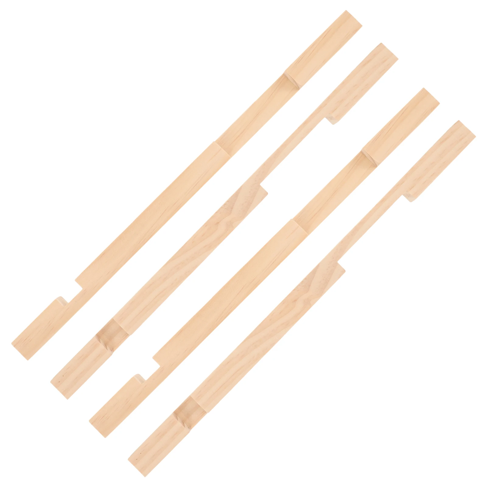 

4pcs Beehive Entrance Protector Wooden Frame Tool Size Adjustable Ventilation Control Beekeeping Supplies Reducer