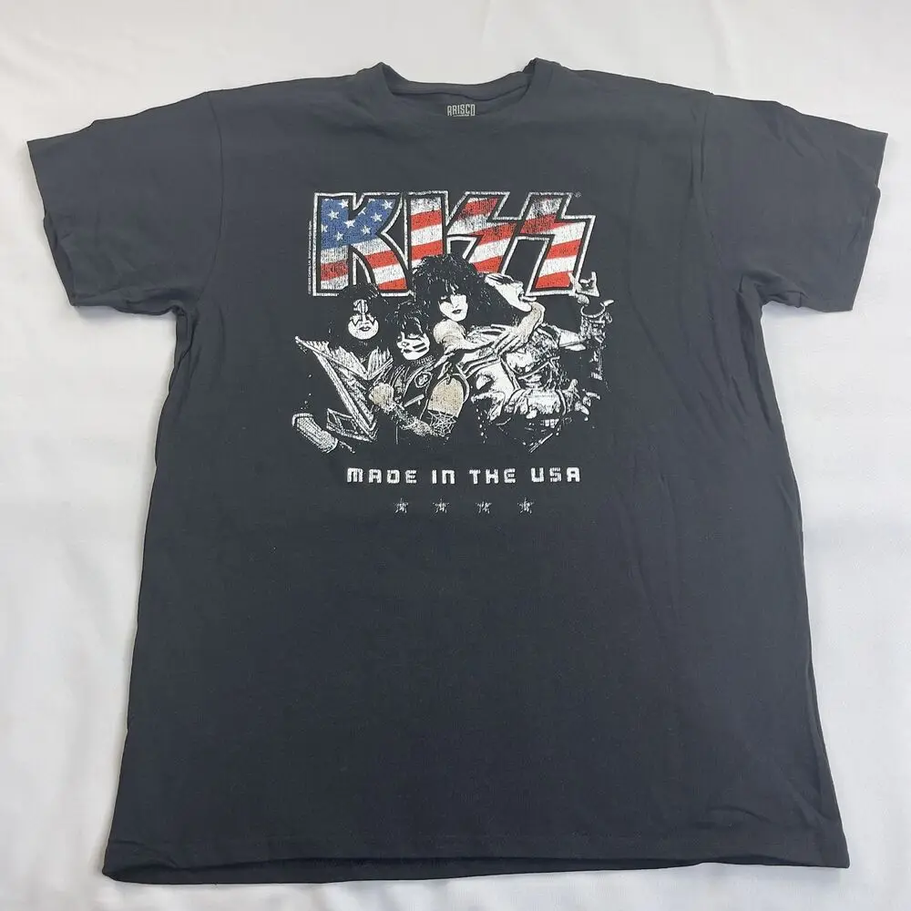 Kiss Made in the USA Rock Band / Graphic T-Shirt Adult Size 2X-Large