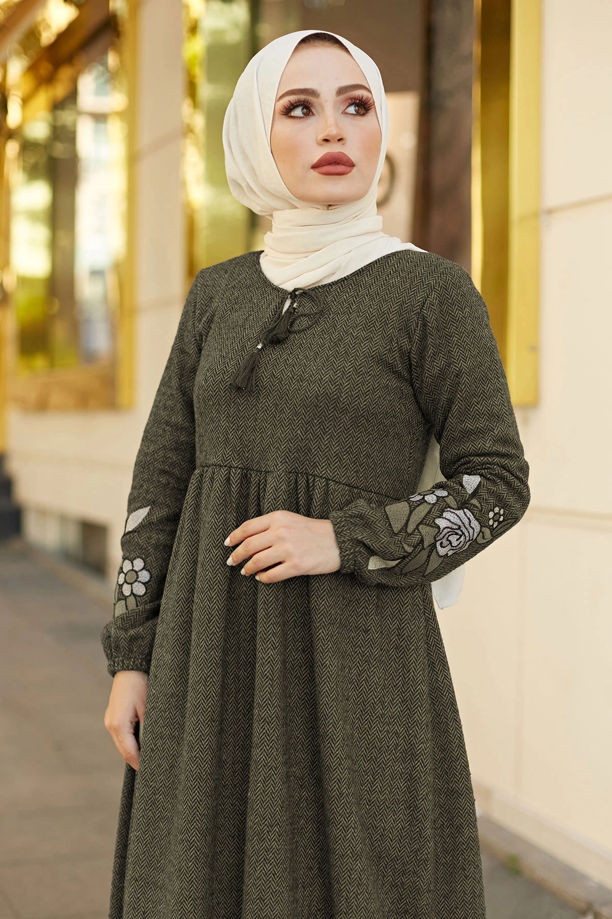 Đầm Váy Nữ 2021 Dài Abaya Dài Hồi Giáo Buổi Tối Áo Hijab Abayas Thổ Nhĩ Kỳ Hijab Đảng Nữ Casual Quần Áo