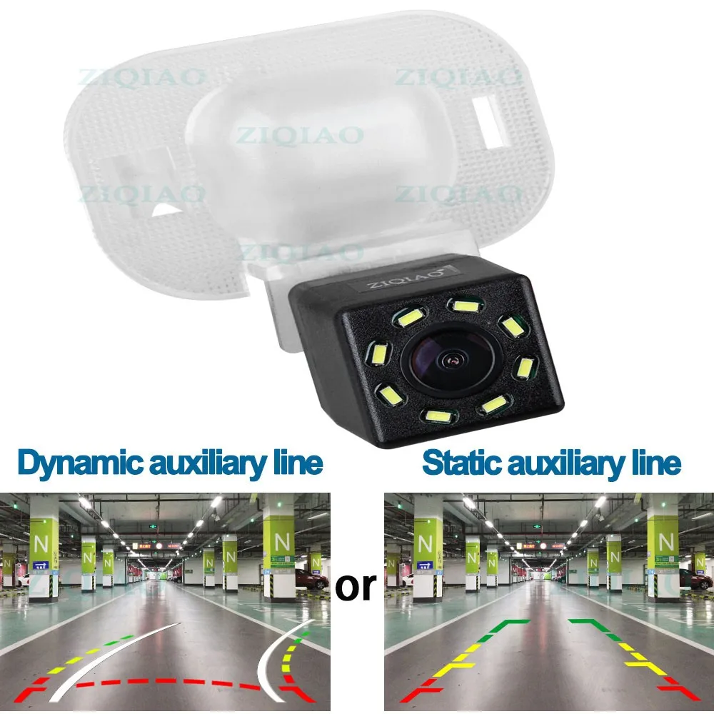 ZIQIAO for Hyundai Solaris Accent IX25 Sedan 2010-2017 Verna IX20 Grand Avega 2010-2015 Creta 2015-2018 Rear View Camera HS093