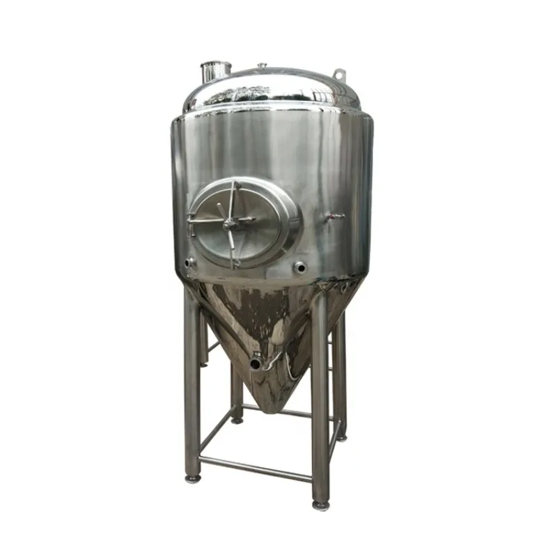 

1000L stainless steel pressurized vinegar cone fermentation tank brewing machine beer fermentation tank