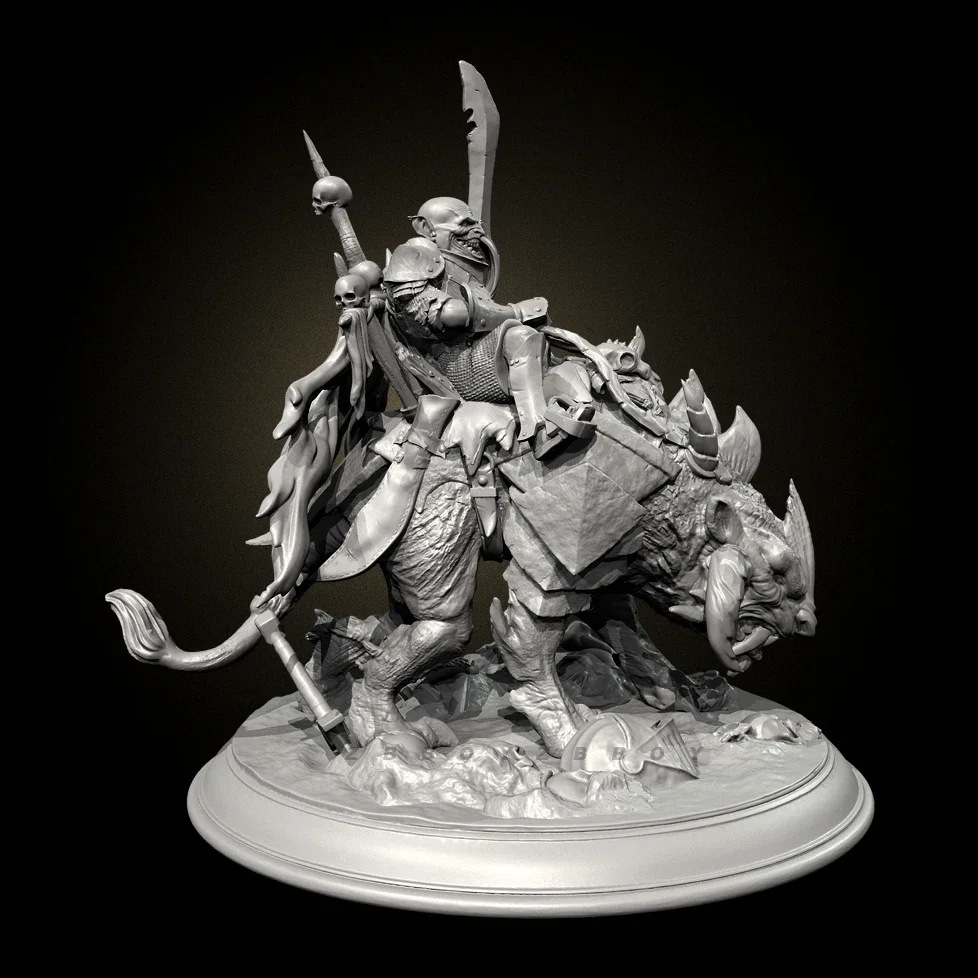 L'altezza dell'uomo 38mm 50mm 75mm Modello soldato in resina incolore e autoassemblato (stampa 3D) TD-7539 /3D