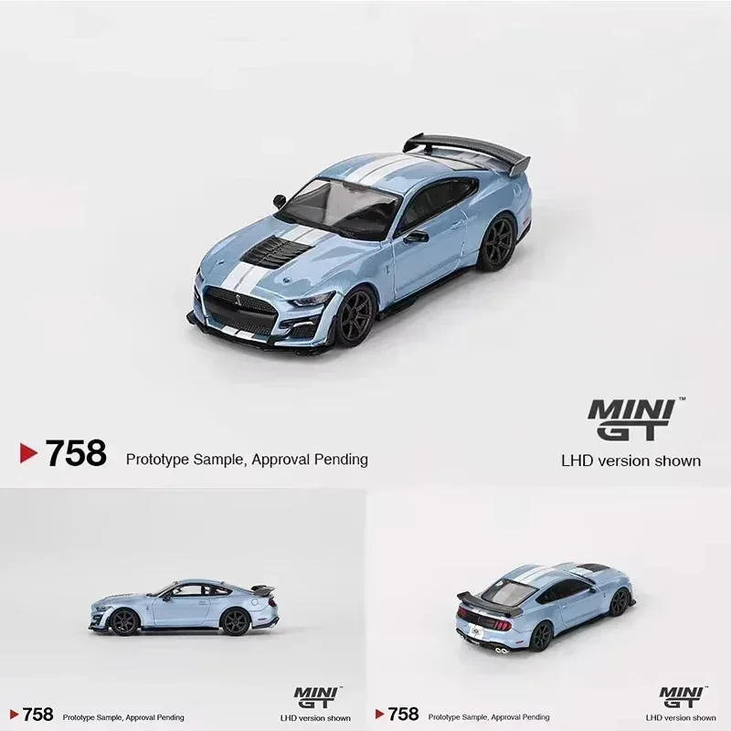 MINIGT 1:64 GTR Top Secret VR34 Diecast Alloy Car Model Collection Toys