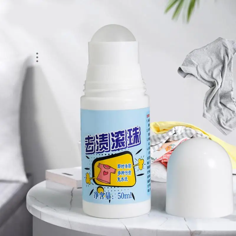 Stain Removal Roller Ball Multi-purpose Oil Stain Remover Clothes Roller-ball Cleaner Portable Decontamination Rolling